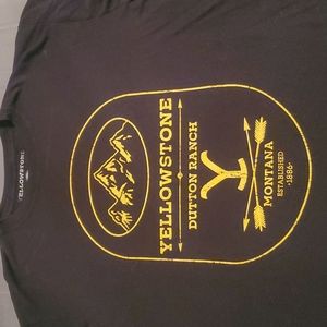 Yellowstone black t shirt